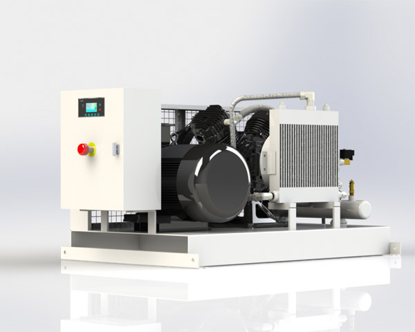 空气无油增压机-实用型